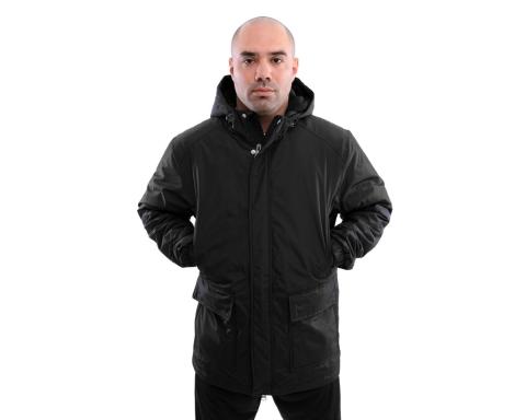 Admiral Rival Padded Bench Coat - Black - S | Soccer \u0026 Rugby
