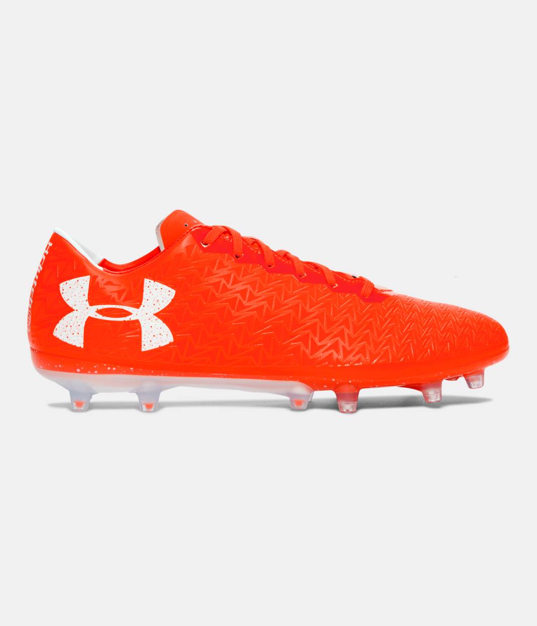 under armour cleats orange