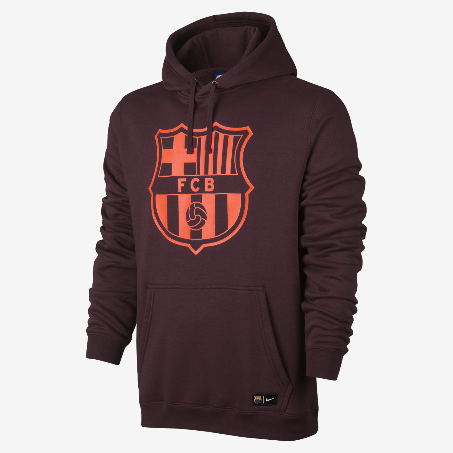 Nike Barcelona Pullover Hoodie - Night Maroon