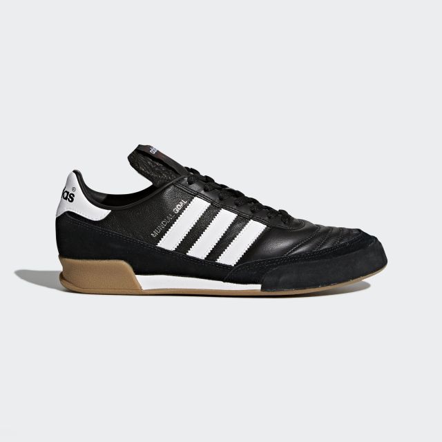 adidas Mundial Goal Leather IC - Black/White