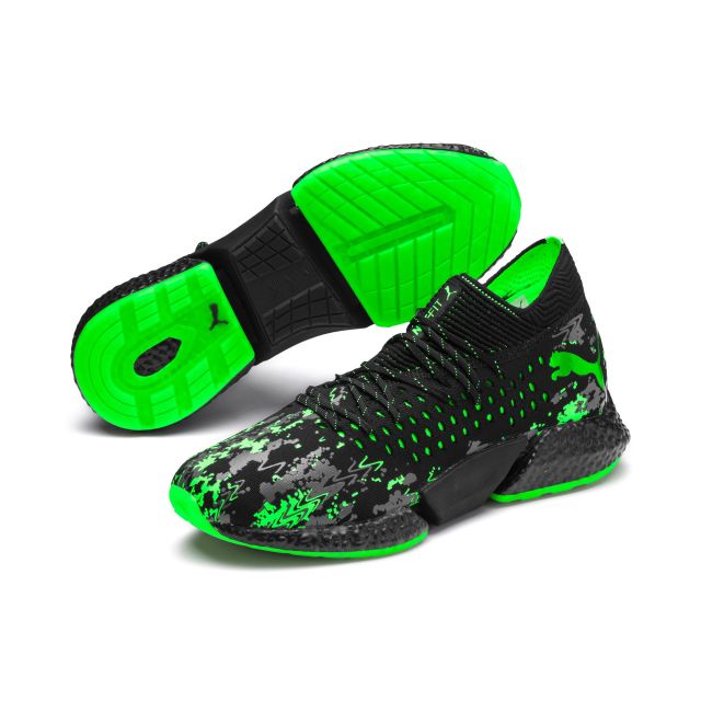 Puma Future Rocket - Black/Charcoal/Green