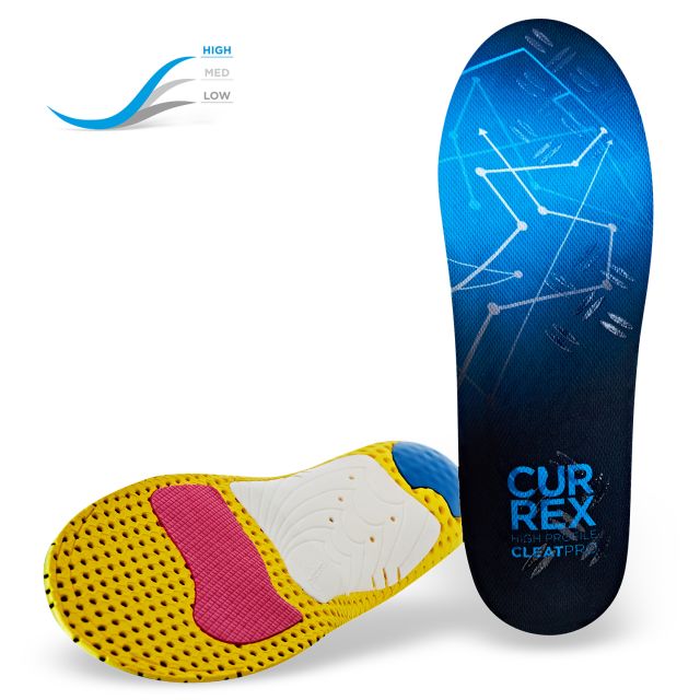 Currex CleatPro Dynamic High Insoles - Blue