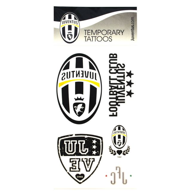 Maccabi Art Juventus Temporary Tattoos - Blk/Wht