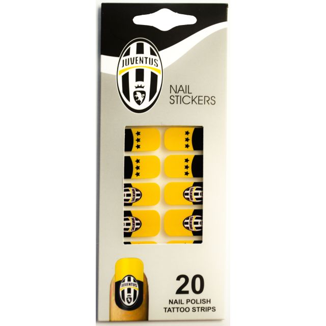 Maccabi Art Juventus Nail Stickers - Yellw/Blk/Wht