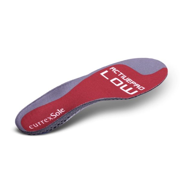 Currex ACTIVEPRO Low Profile Perf. Insoles - Red
