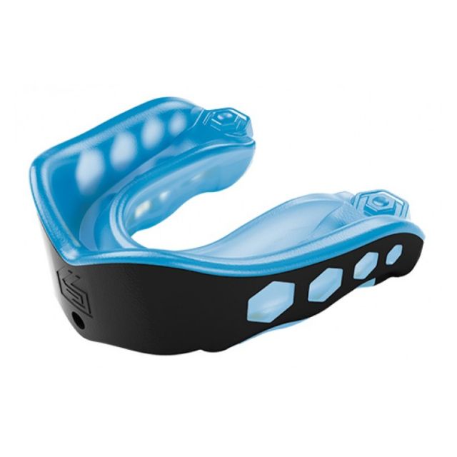 Shock Dr. Gel Max Convertible Mouthguard - Blue/Black
