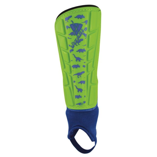 Vizari Dino Youth Soccer Shinguard - Green/Blue