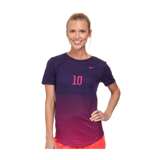 Nike Dri-Blend Graphic Tee - Purple/Pink