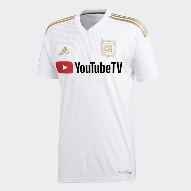 adidas Los Angeles FC Away Jersey 2018 - White