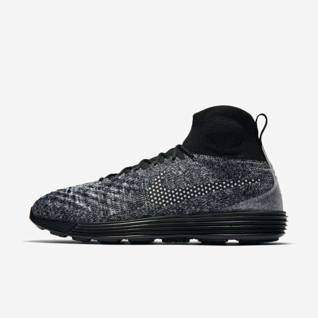 Nike Lunar Magista II Flyknit FC - Black/White
