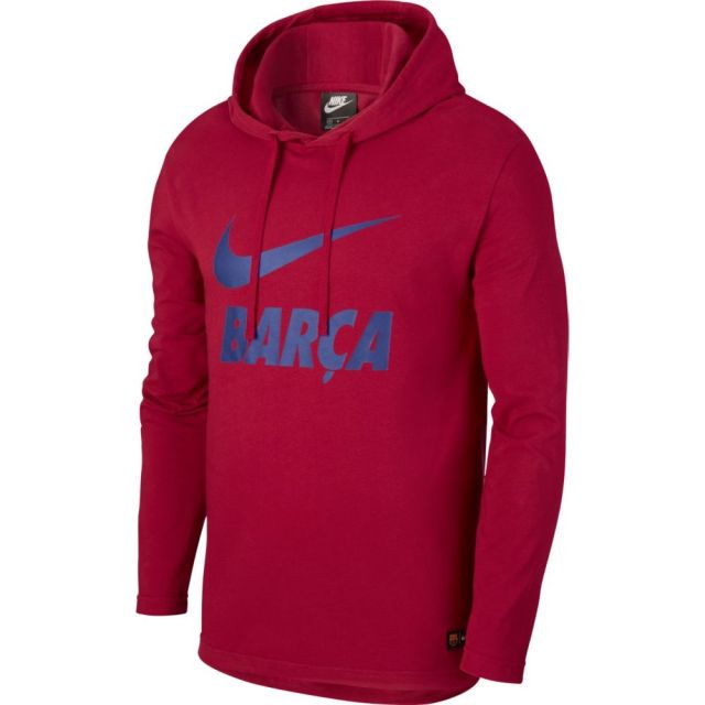 Nike Barcelona Hoodie - Red/ royal blue