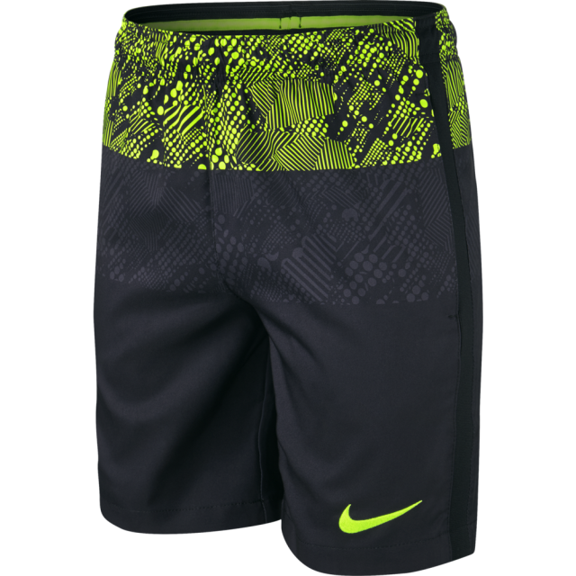 Nike Kids' Dry Squad Football Shorts - Volt/Black