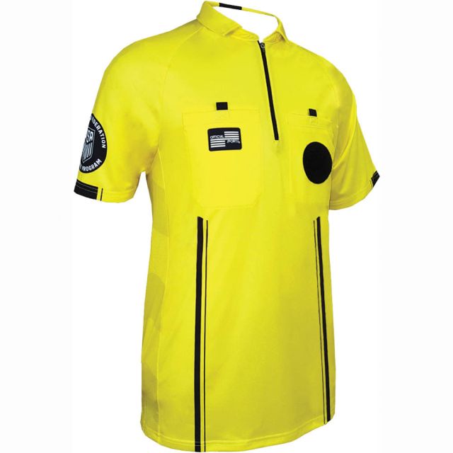 referee shirt yellow