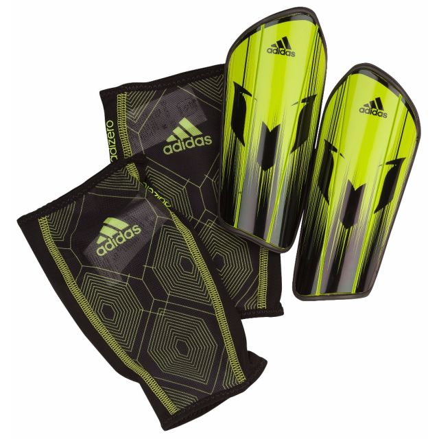 adidas Messi 10 Pro Shinguard - Green/Black