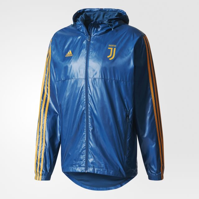 adidas Juventus 3S Windbreaker Jacket - Blue