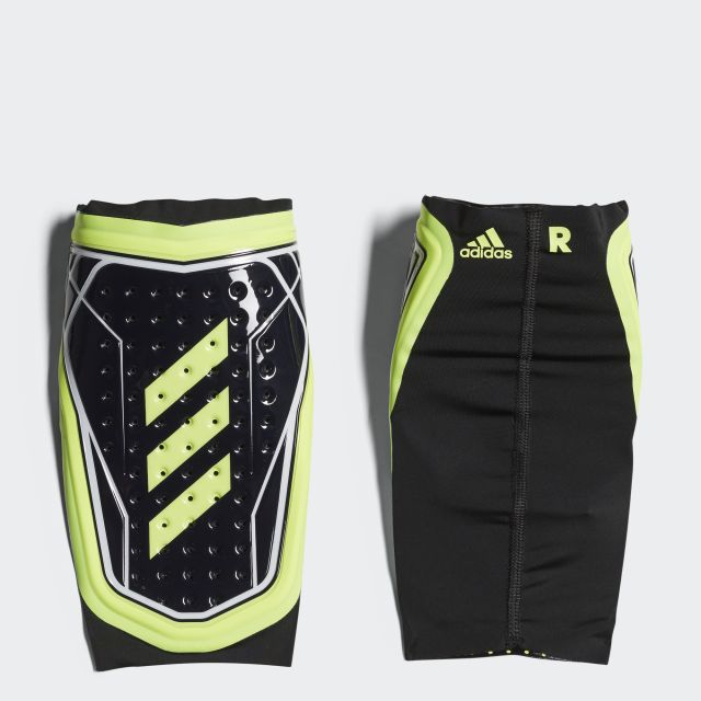adidas X Foil Low Profile Shin Guards - Black/Yellow