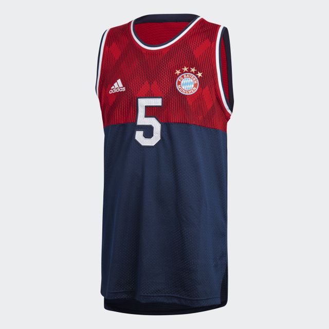 adidas Bayern Munich Seasonal Special Tank Top - Navy/Red