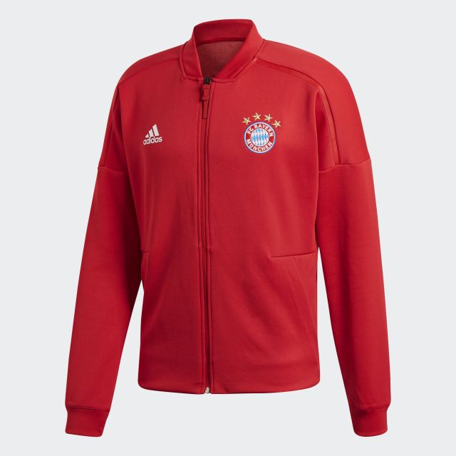 adidas Bayern Munich Home ZNE Jacket - Red