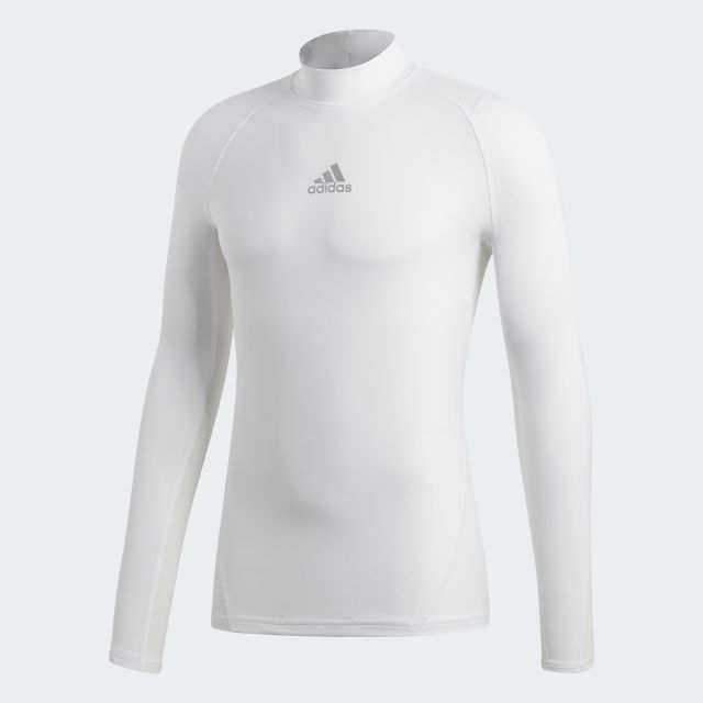 adidas Alphaskin Sport Climawarm Tee - White