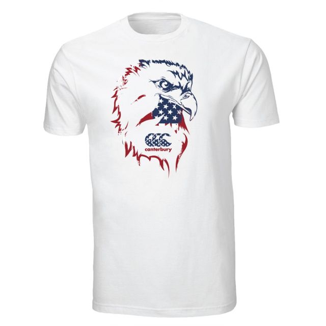 CCC Eagle Rising USA Tee - White