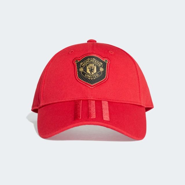 adidas Manchester United C40 Cap - Red/Black