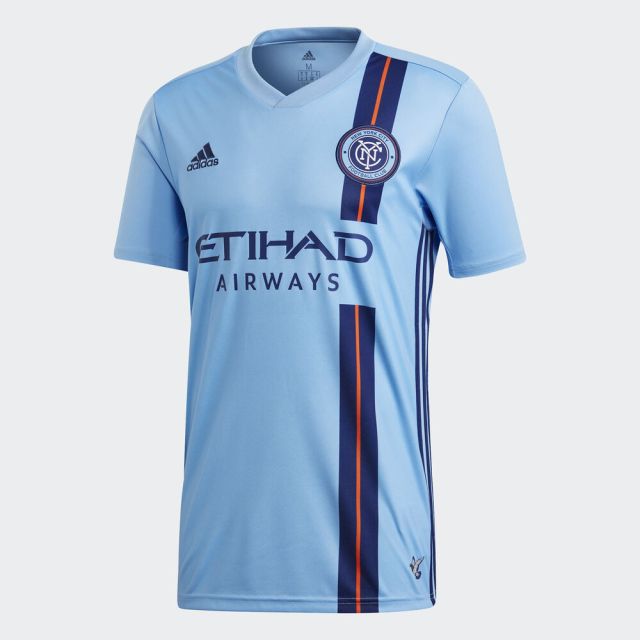 adidas NYCFC Home Jersey 2020 - Light Blue