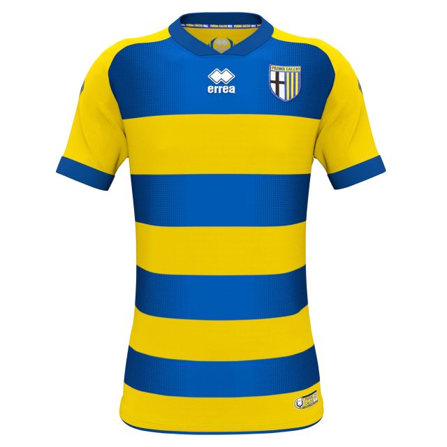 Errea Parma Away Jersey Mens 2018/19 - Yellow/Blue