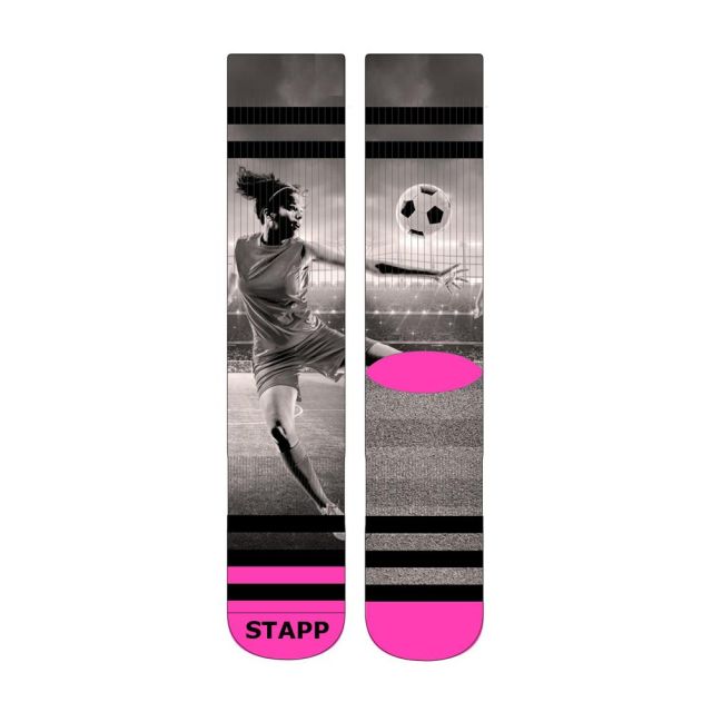 Stapp Soccer Girl Socks - Pink
