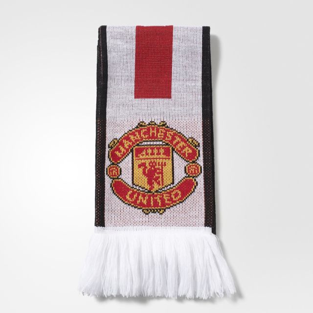 adidas Manchester Uniuted Scarf 2015/16 - Black