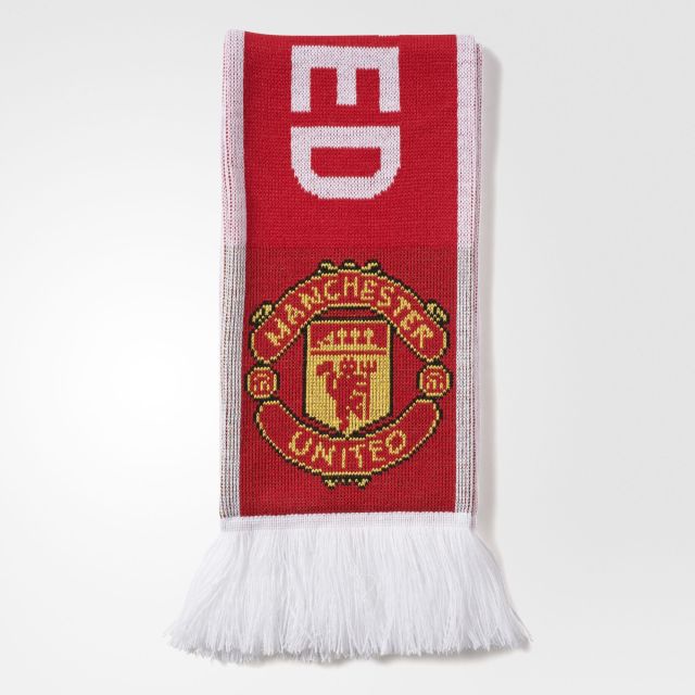 adidas Manchester United Scarf 2017/18 - Red