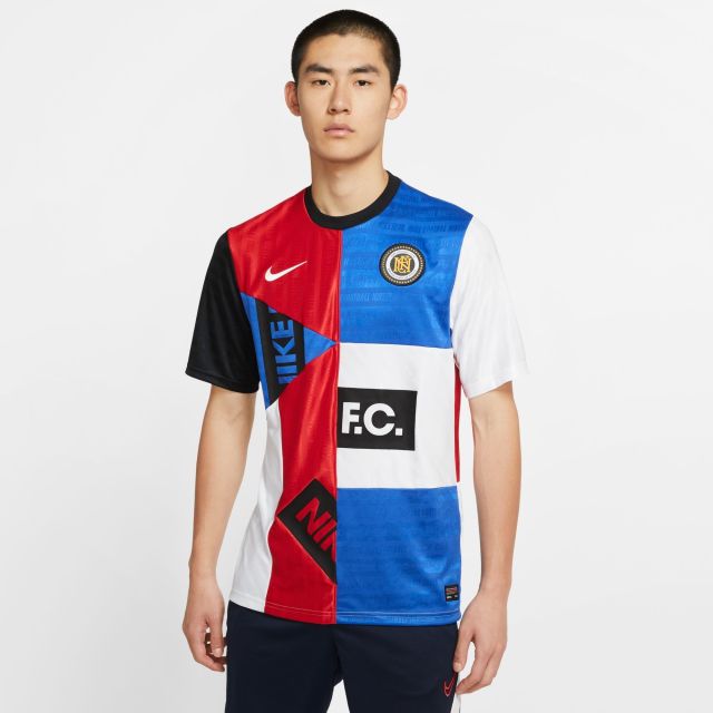 Nike F.C. Men's Home Jersey - Royal-Red-Black