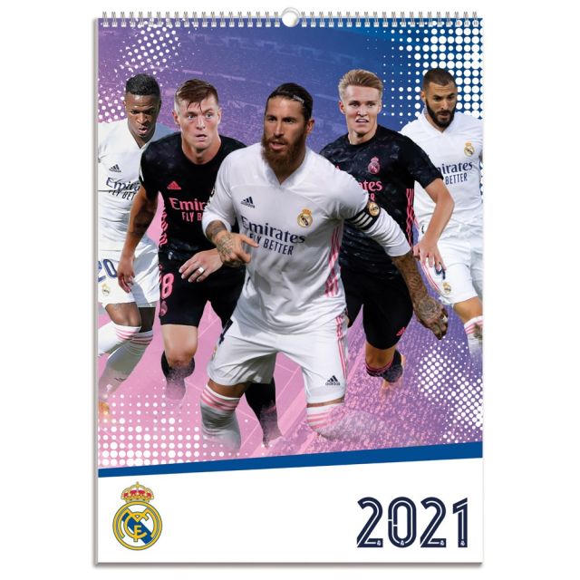Real Madrid 2021 Official Calendar