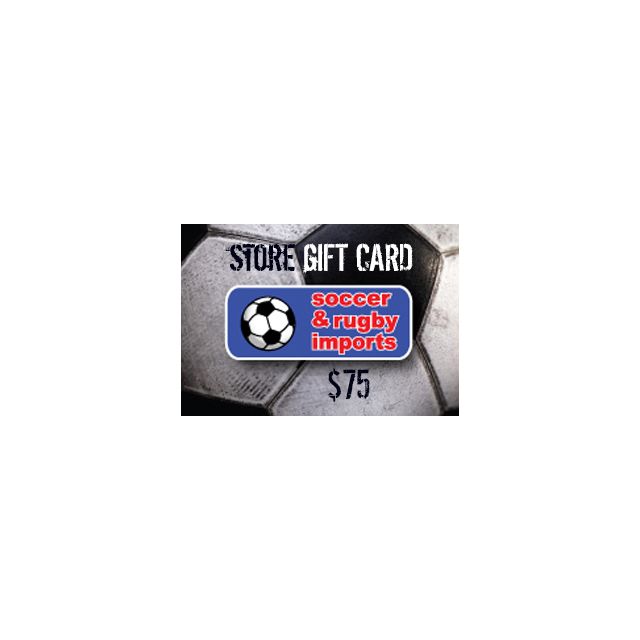 Soccer and Rugby In-Store Card $75
