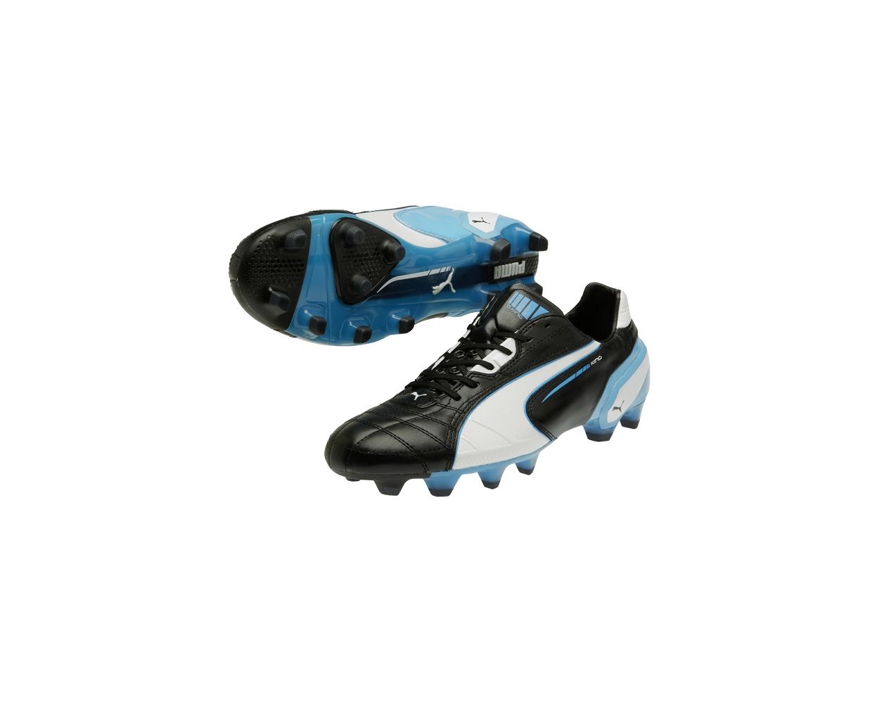 Puma king fg black white outlet blue