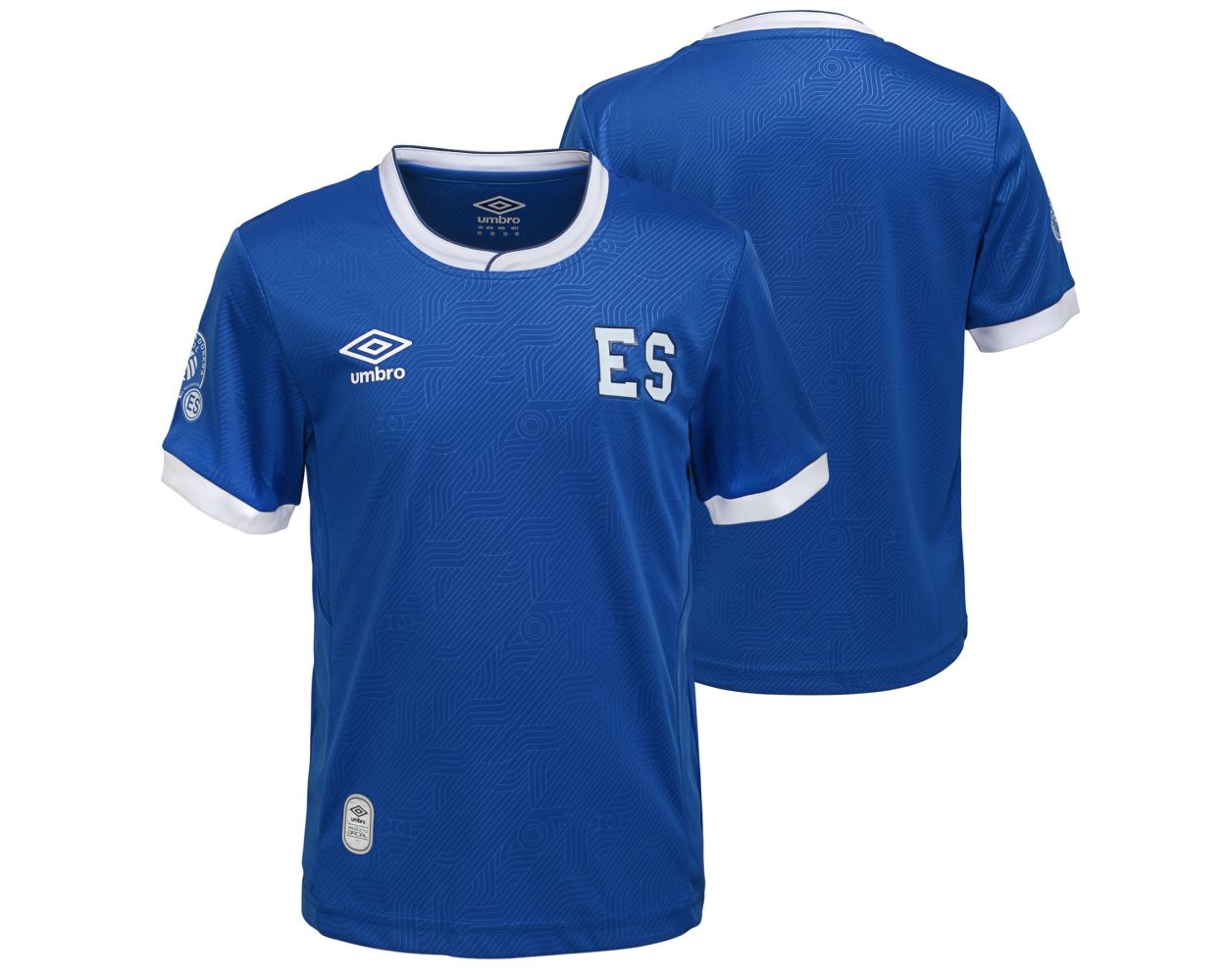 Umbro El Salvador Home jersey short sleeve 2019/20 Blue