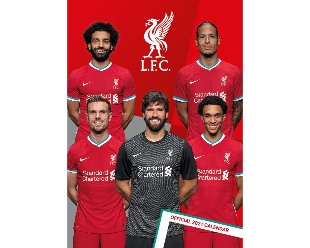 Liverpool FC 2021 Official Calendar