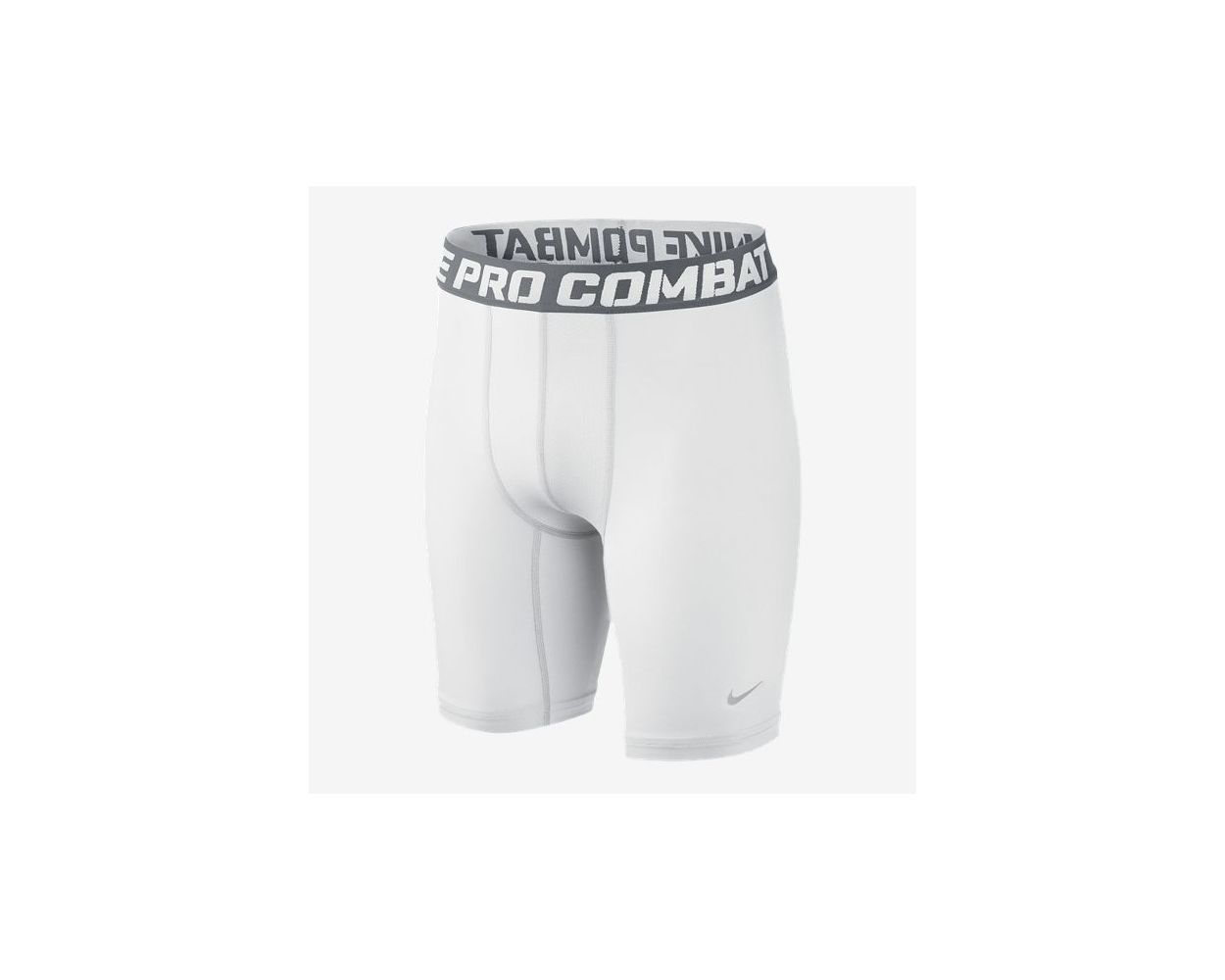 Nike Pro Combat Core Comp Boys Short - White/Gray