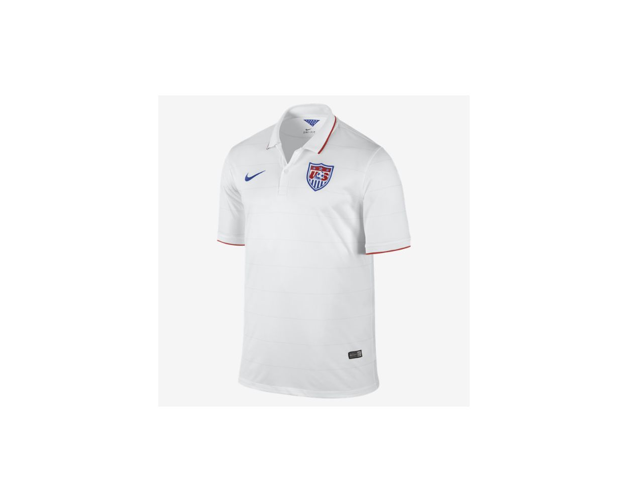 Nike USA Home Jersey 2014 15 White Royal