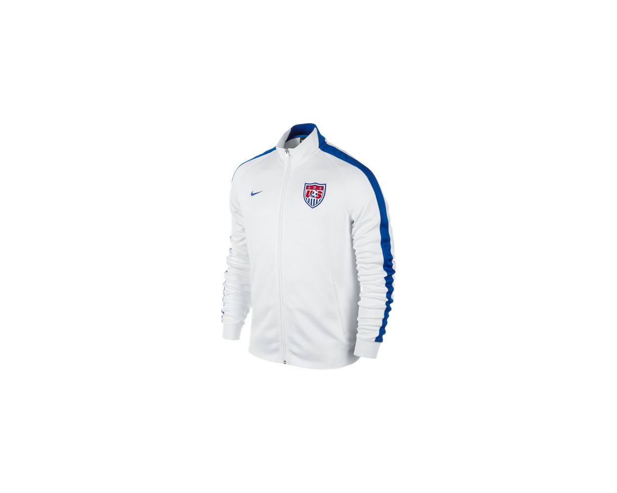 Nike USA N98 Auth Jacket 2014/15 - White/Royal