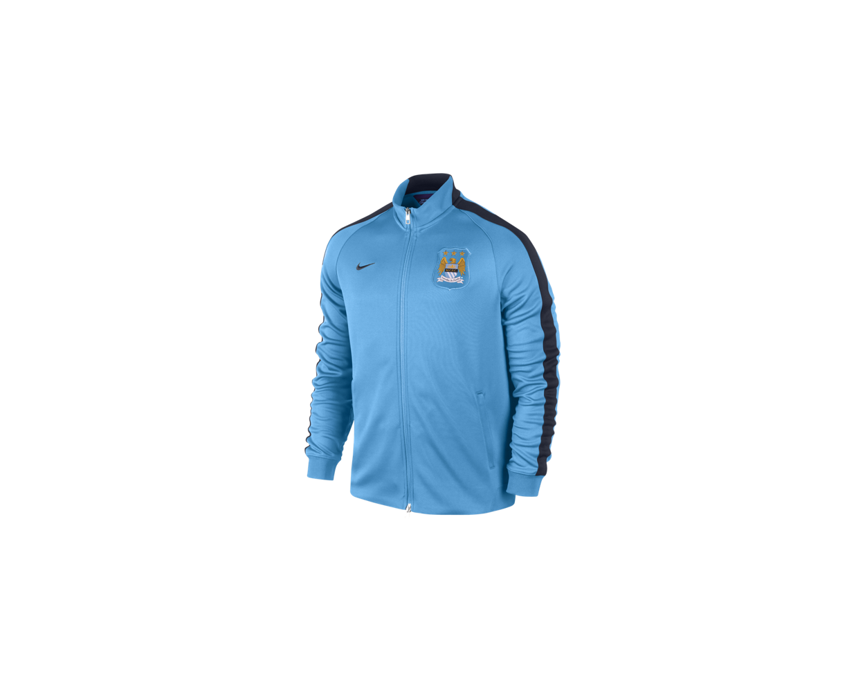 Nike Manchester City N98 Auth Jacket 2014/15- Blue