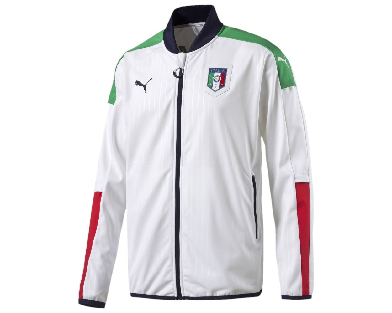PUMA Italia Stadium Jacket 2016/17 - White/Green