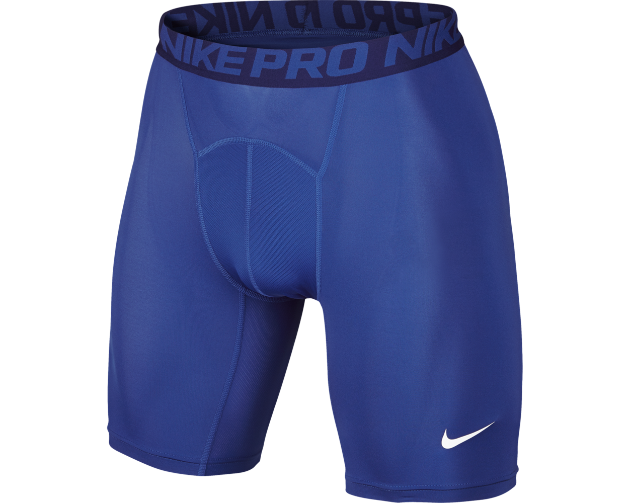 nike compression shorts blue