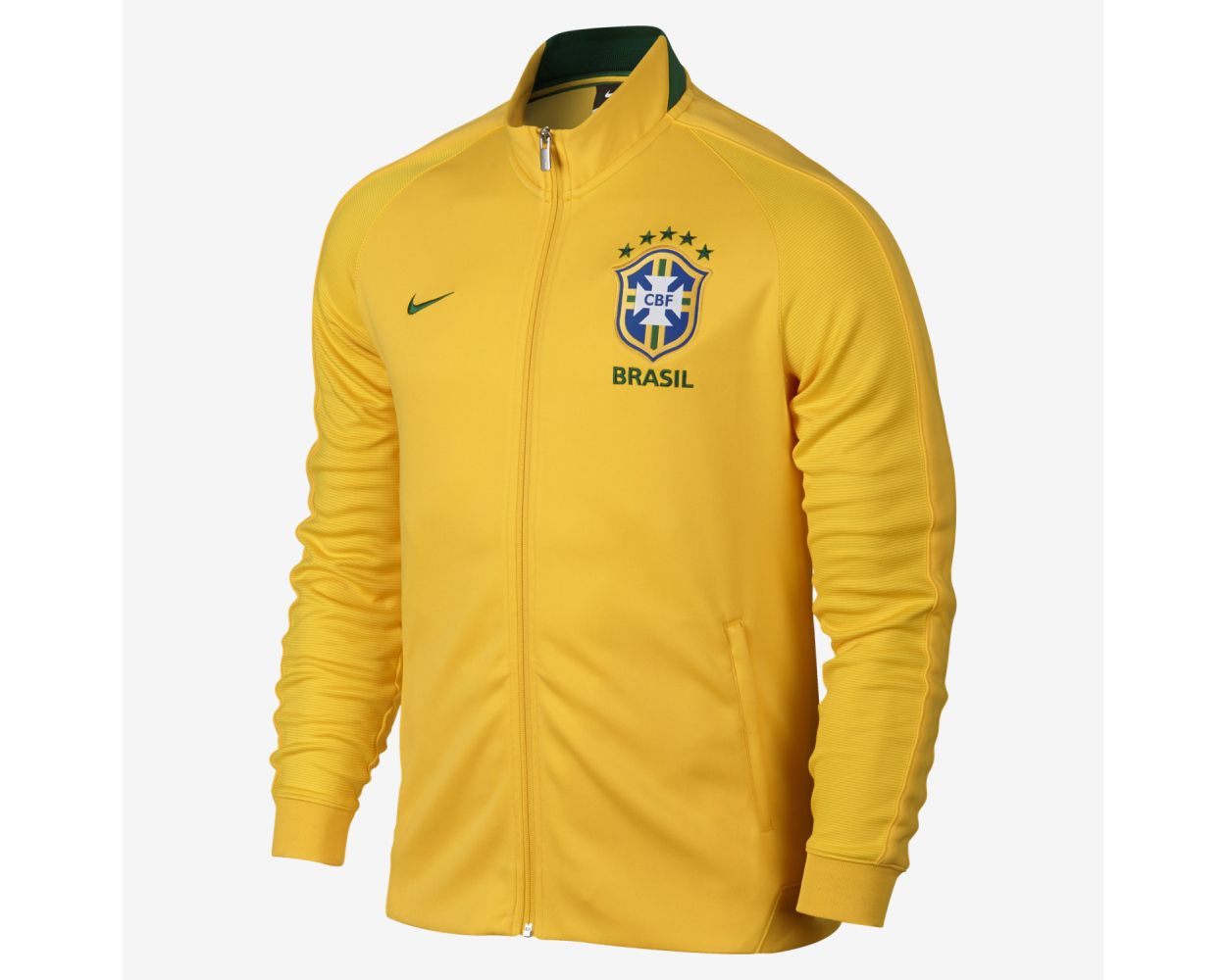 Men's Umbro Brasil Full Zip Jacket size Medium World Cup Soccer Brazil