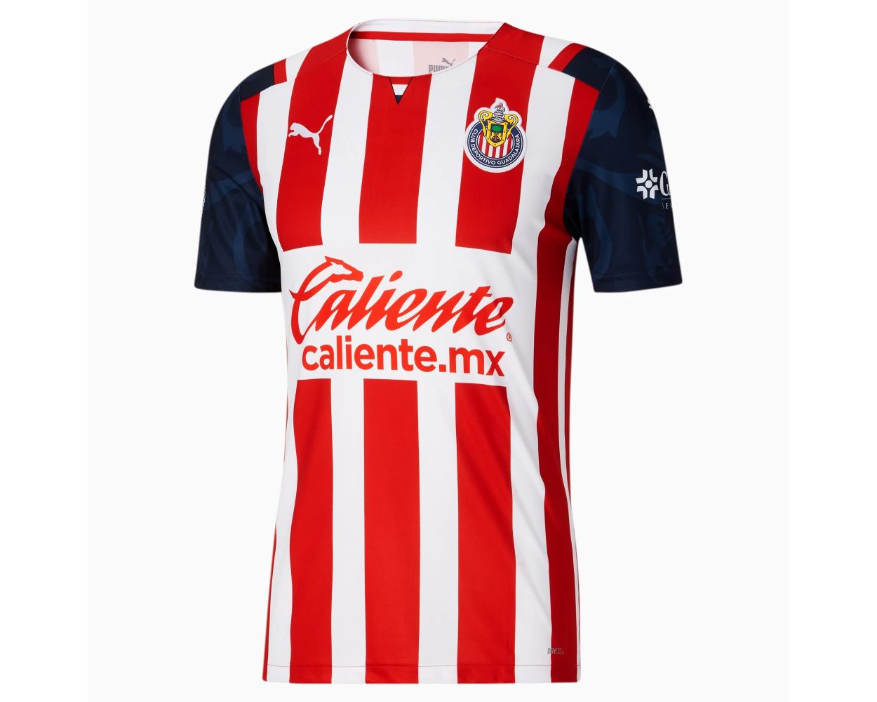 Puma Chivas Mens Home Jersey 21 Red