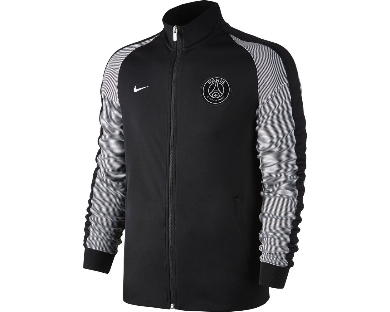 Nike PSG Authentic N98 Jacket- Black/Silver