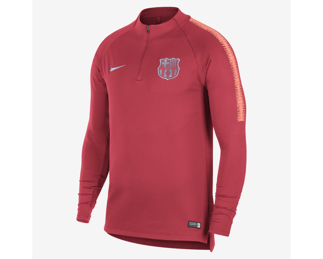 Nike Barcelona Mens Squad Drill Top 2018/19 - Pink