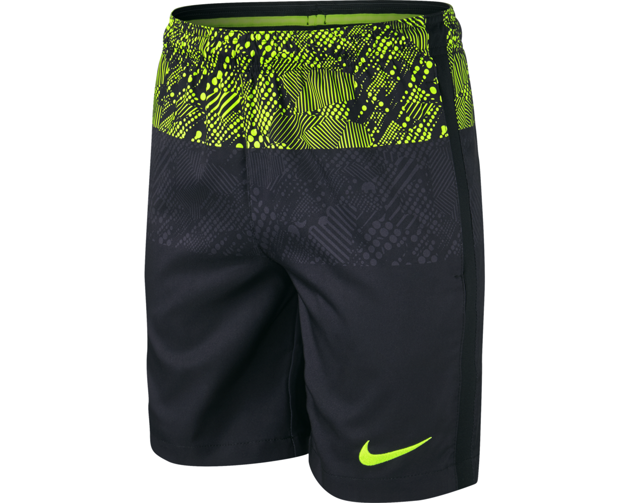 Nike Kids' Dry Squad Football Shorts - Volt/Black