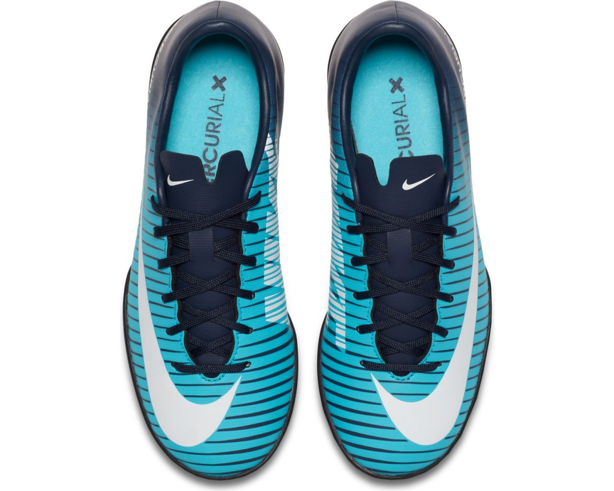 Nike MercurialX Victory VI TF Jr - Blue/White - fire & ice blue