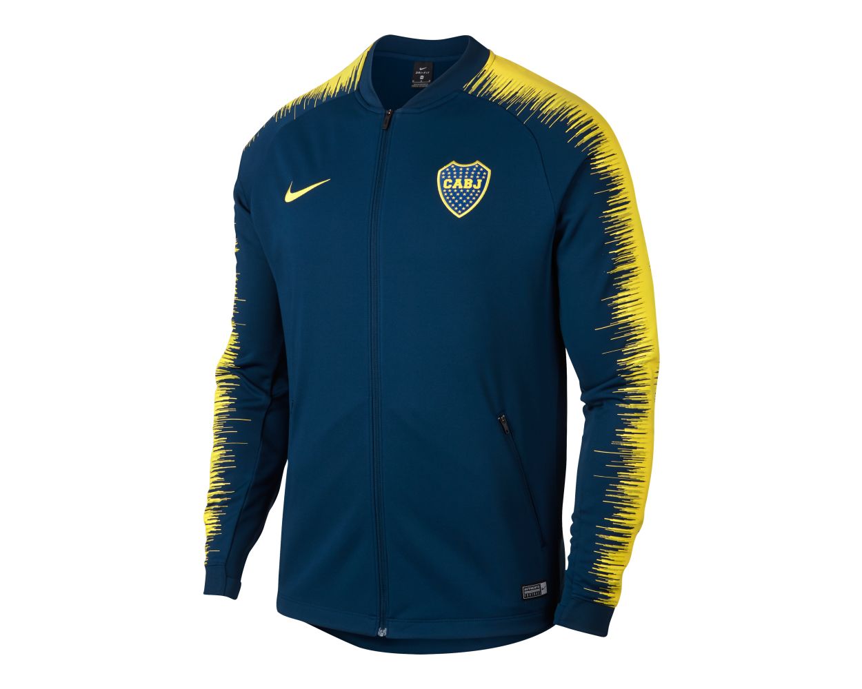 Nike Brazil Football Jacket Yellow for Men