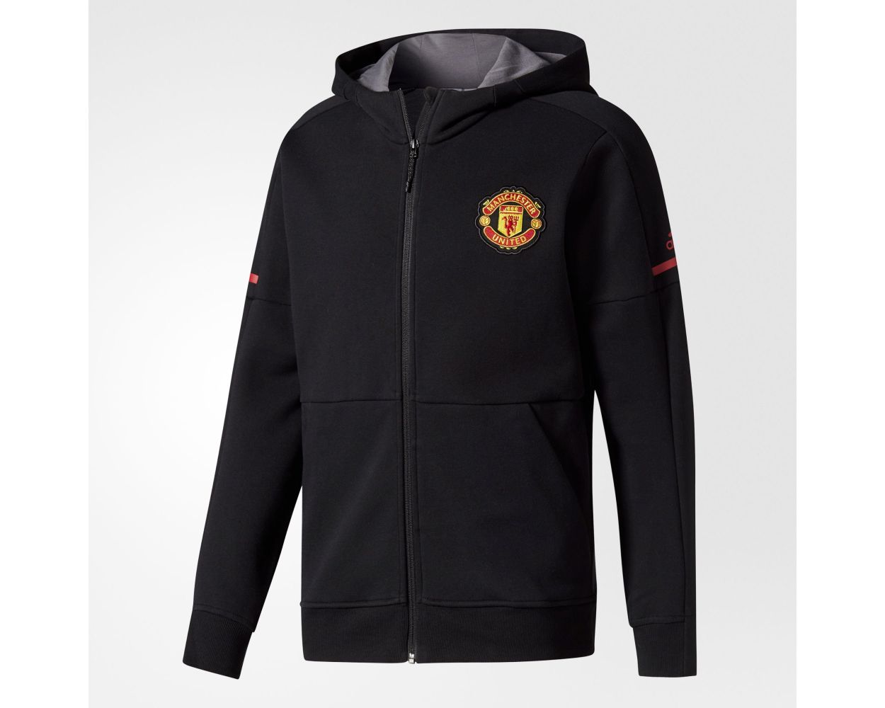 adidas Manchester United Home Anthem Jacket - Black